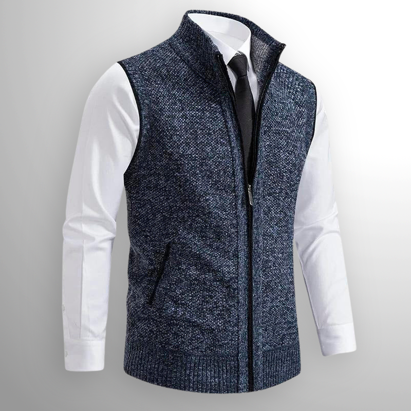 Full-Zip Sweater Vest