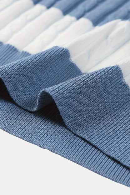 White Stripe Polo