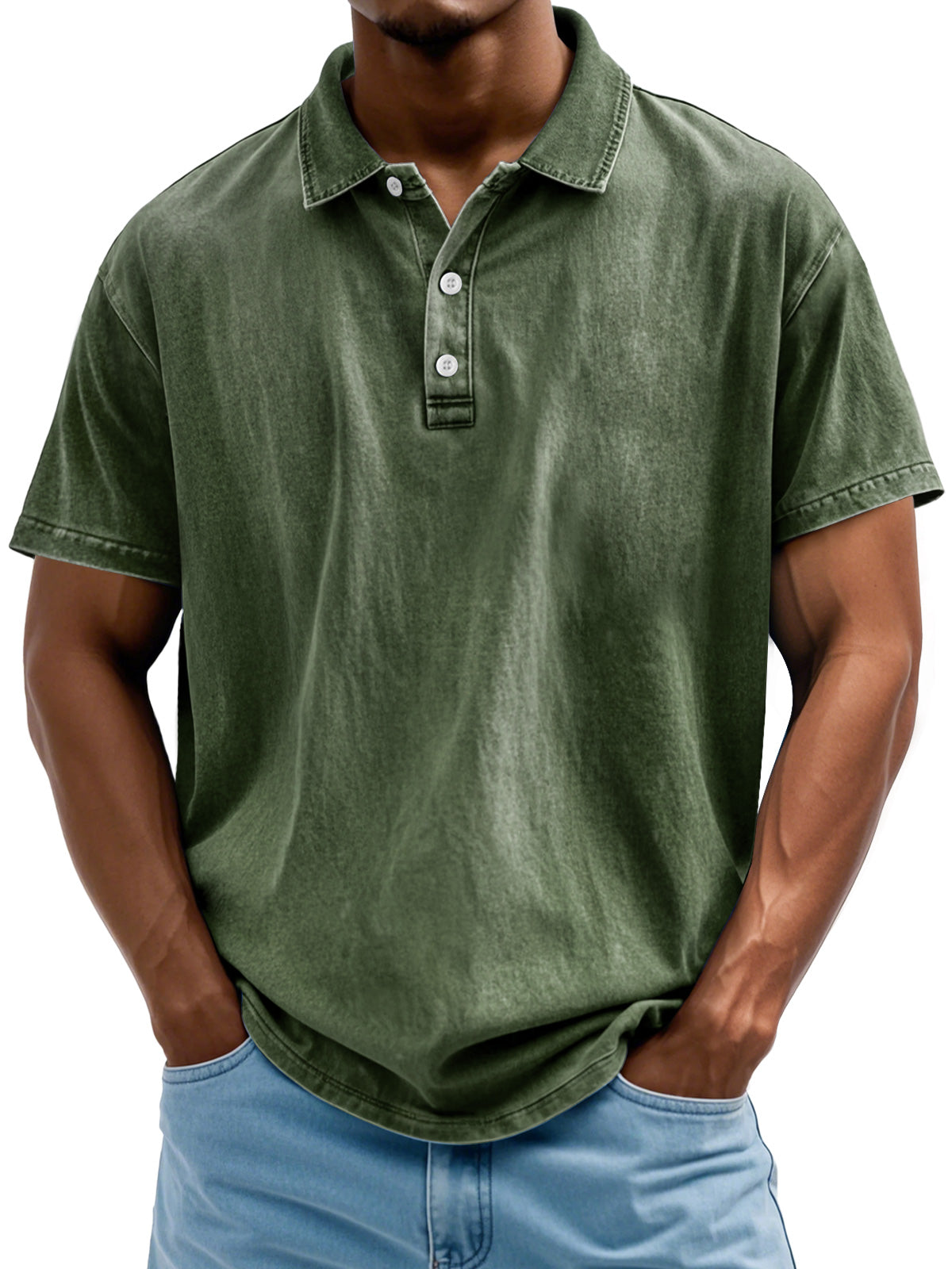 Pure Cotton Polo Shirt