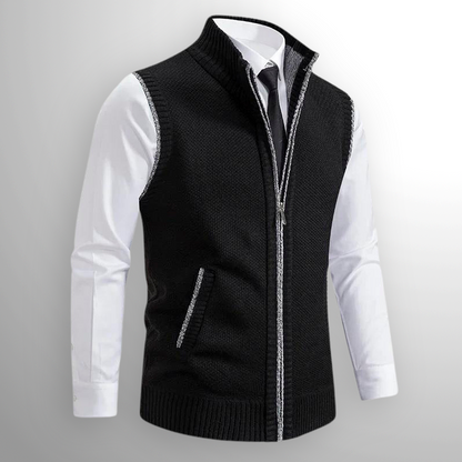 Full-Zip Sweater Vest